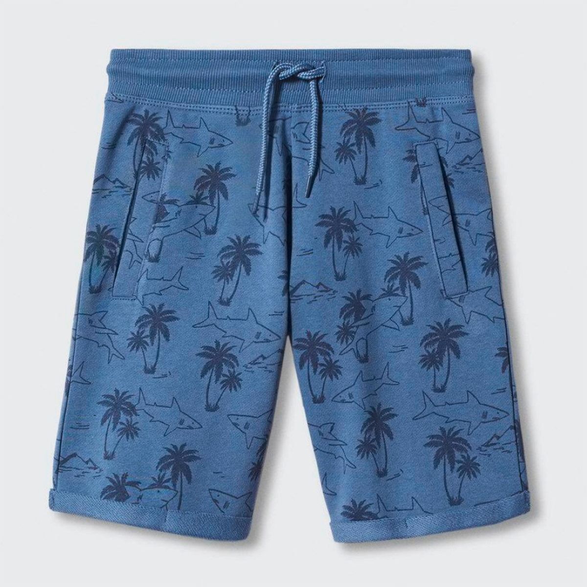 MANGO KIDS - Bermudas Estampadas Over Niño Mango Kids