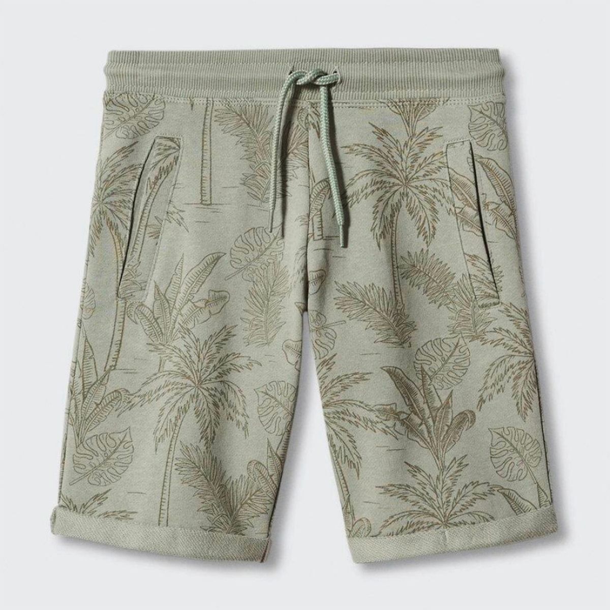 MANGO KIDS - Bermudas Estampadas Over Niño Mango Kids