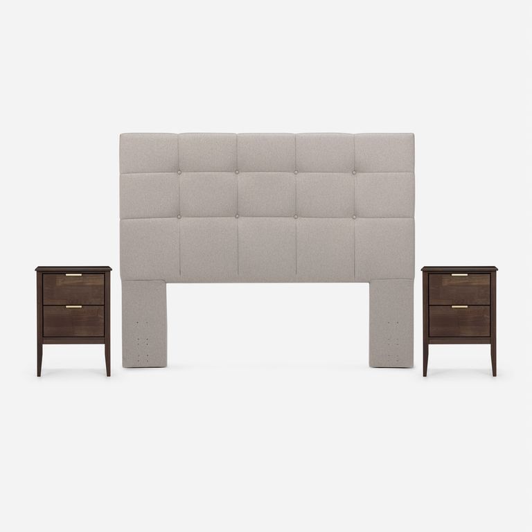 Set Muebles Issey Niebla 2 Plazas
