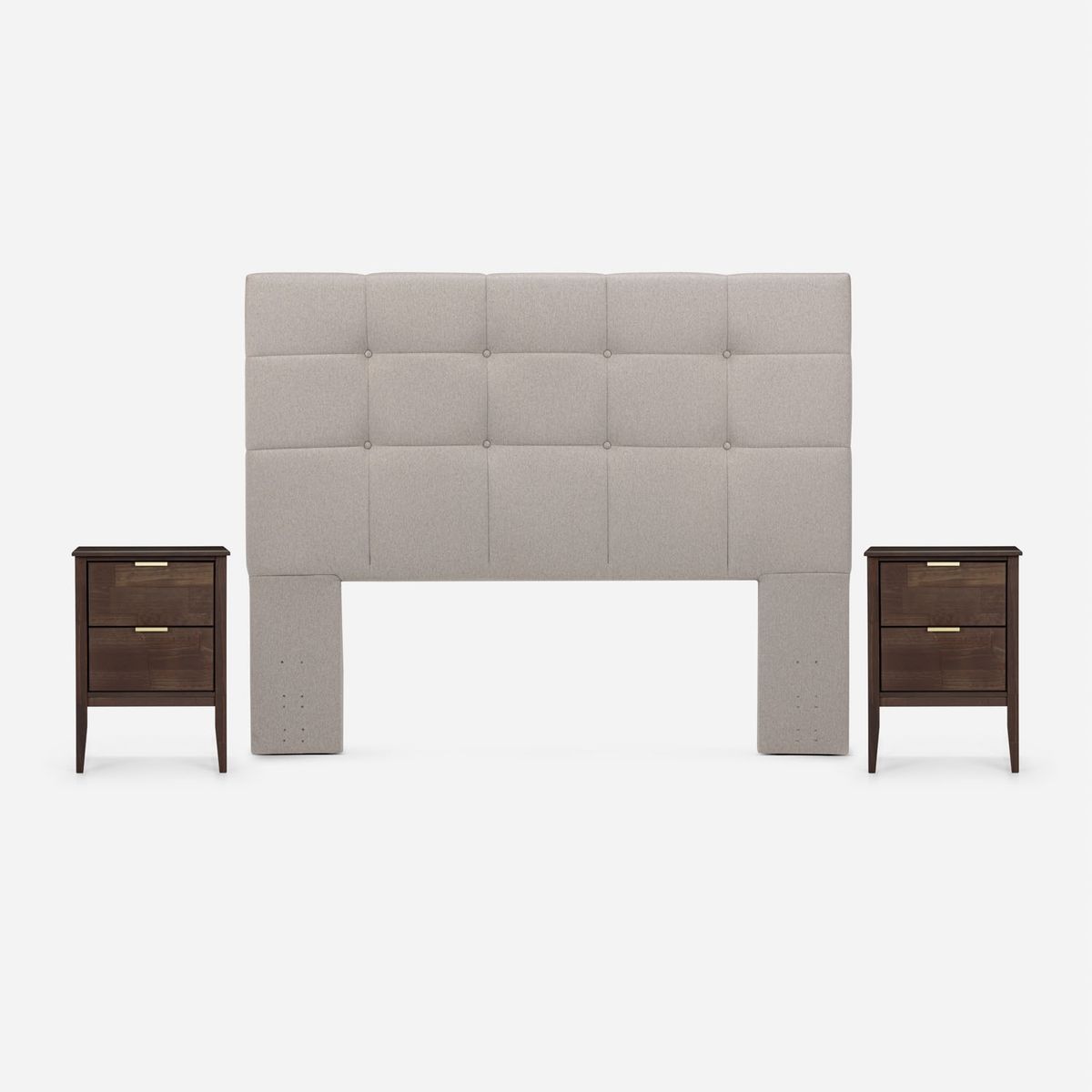 ROSEN - Set Muebles Issey Niebla 2 Plazas Rosen