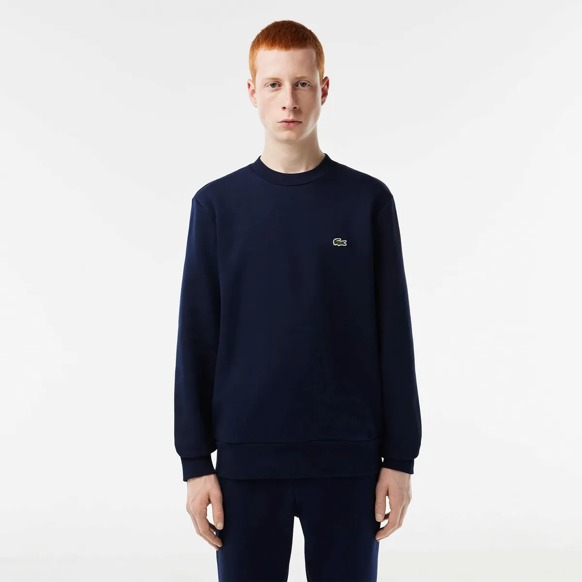LACOSTE - Poleron Manga Larga Algodón Hombre Lacoste