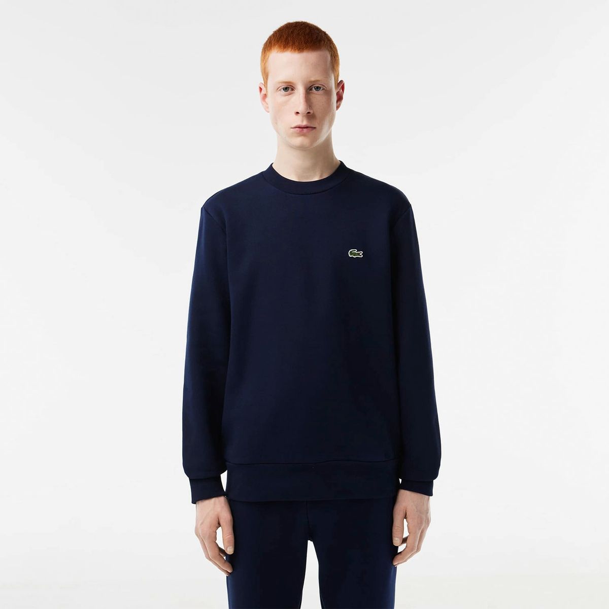 LACOSTE - Poleron Manga Larga Algodón Hombre Lacoste