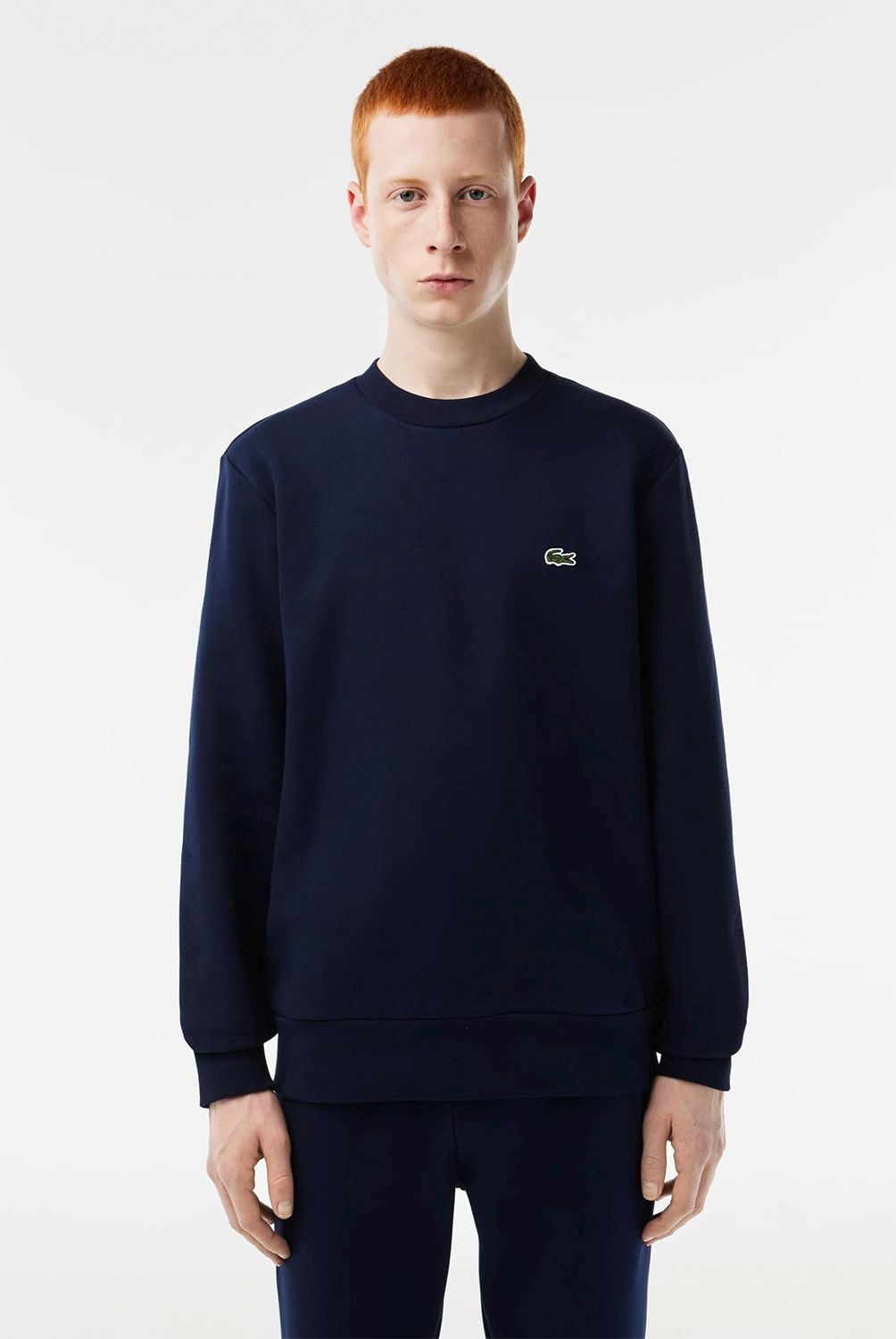 LACOSTE - Poleron Manga Larga Algodón Hombre Lacoste