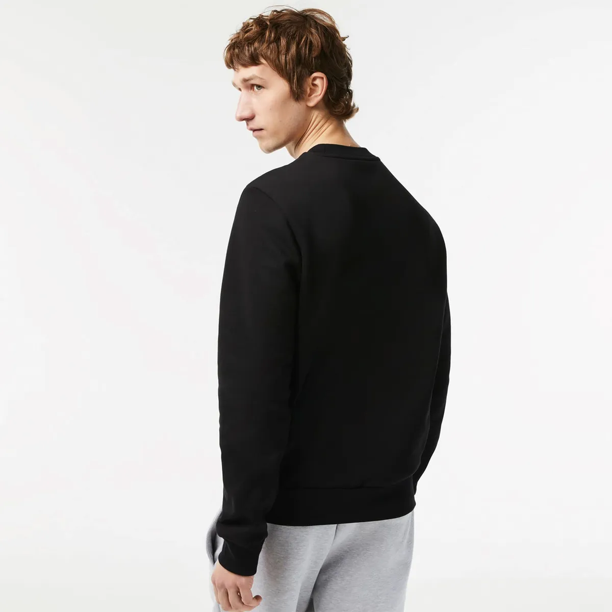 LACOSTE - Poleron Manga Larga Algodón Hombre Lacoste