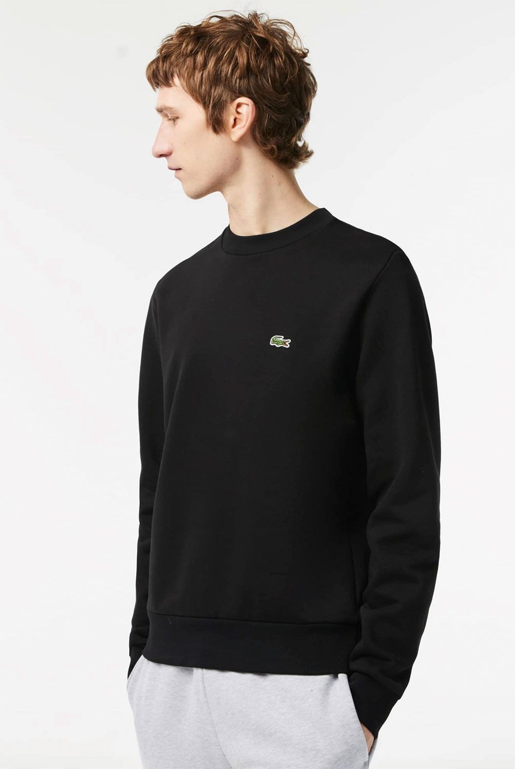 LACOSTE - Poleron Manga Larga Algodón Hombre Lacoste