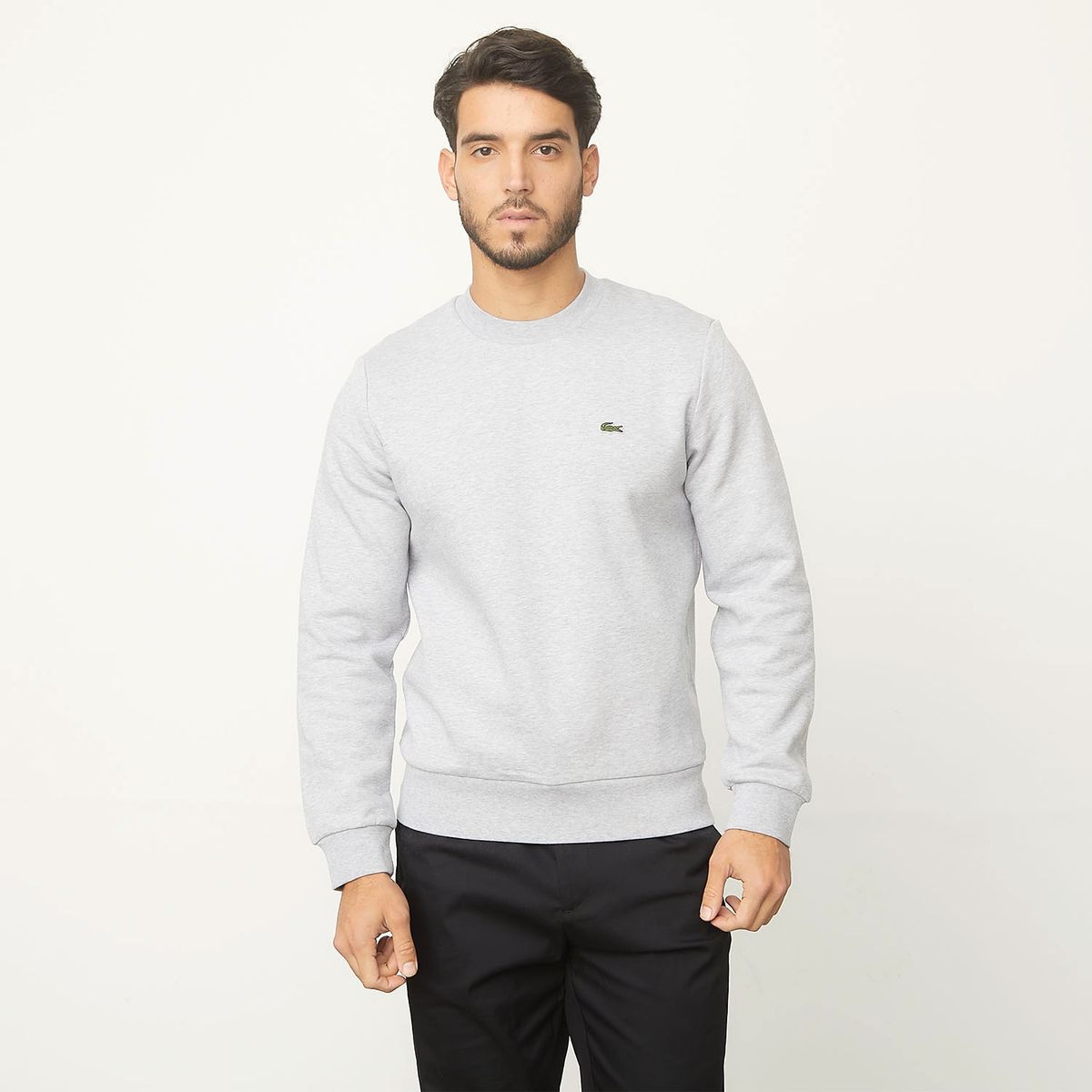 LACOSTE - Poleron Manga Larga Algodón Hombre Lacoste