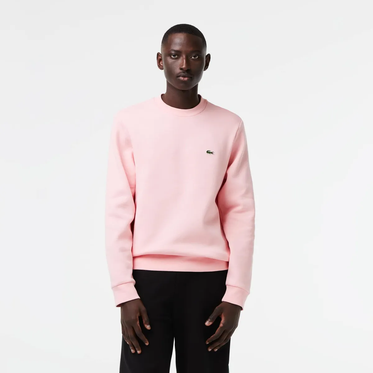 LACOSTE - Poleron Manga Larga Algodón Hombre Lacoste