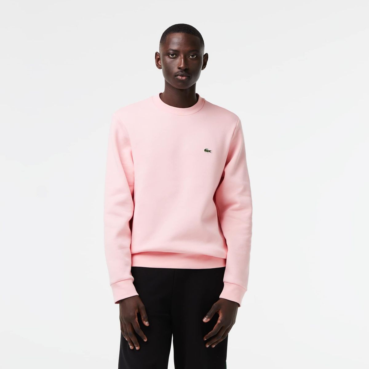 LACOSTE - Poleron Manga Larga Algodón Hombre Lacoste