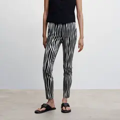 MANGO - Pantalón Skinny Crop Mujer