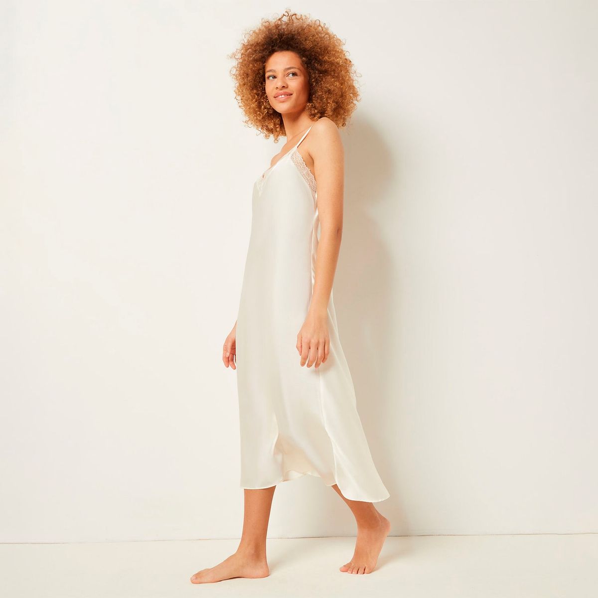 ETAM - Camisa de Dormir Sentiment Long Mujer Etam