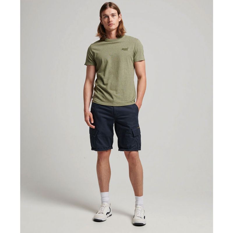 SUPERDRY - Short Cargo Con Logotipo Vintage Logo Core Hombre Superdry