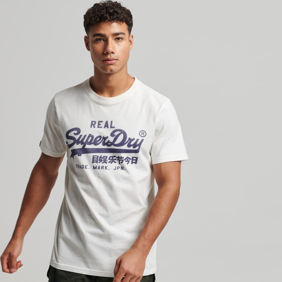 SUPERDRY - Polera Manga Corta Algodón Hombre Superdry