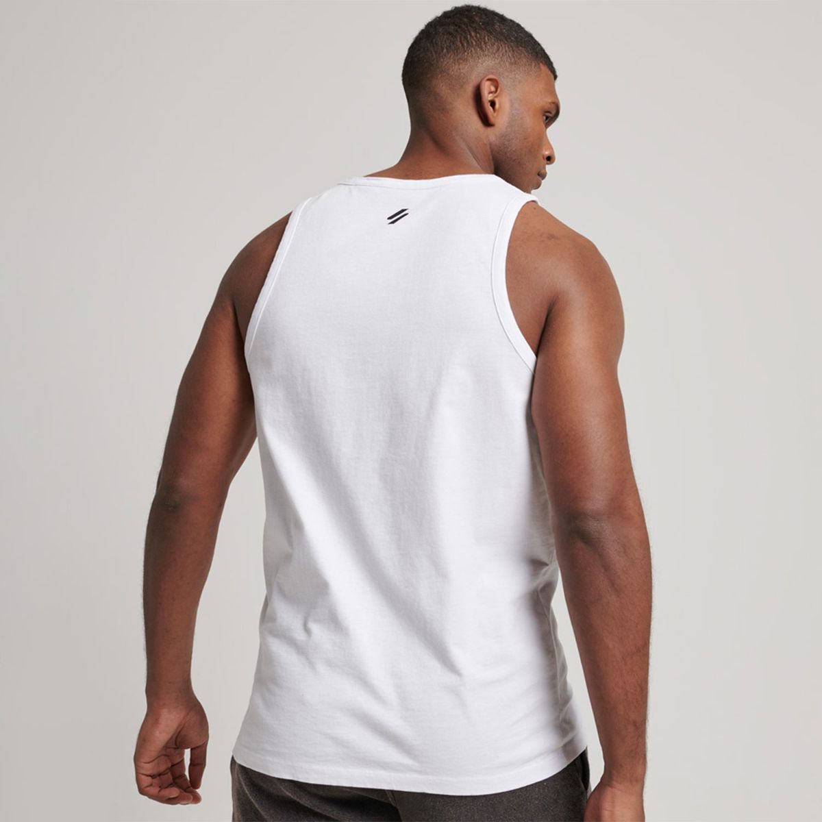 SUPERDRY - Polera Sin Mangas Algodón Hombre Superdry