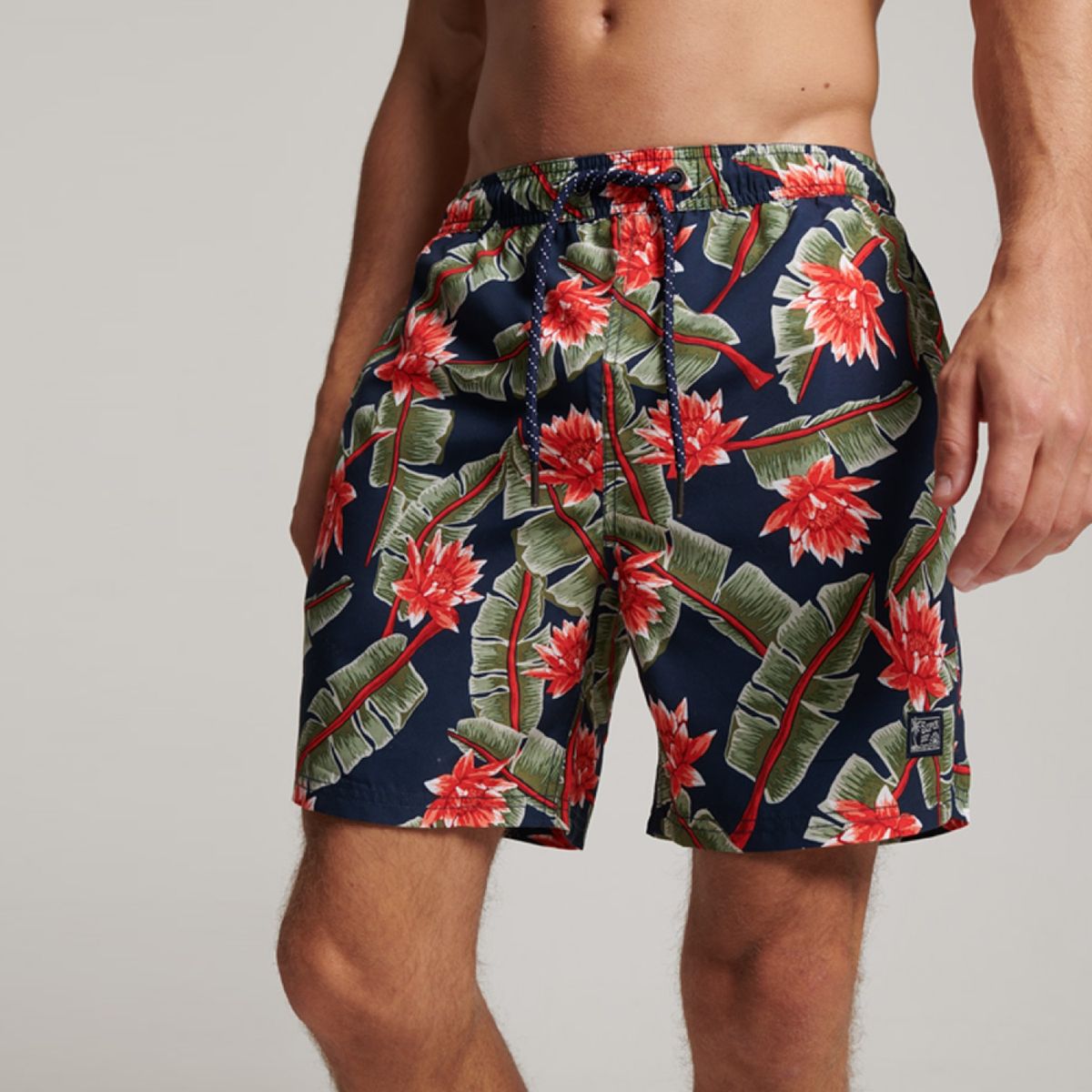 SUPERDRY - Traje de Baño Material Reciclado Hombre Superdry