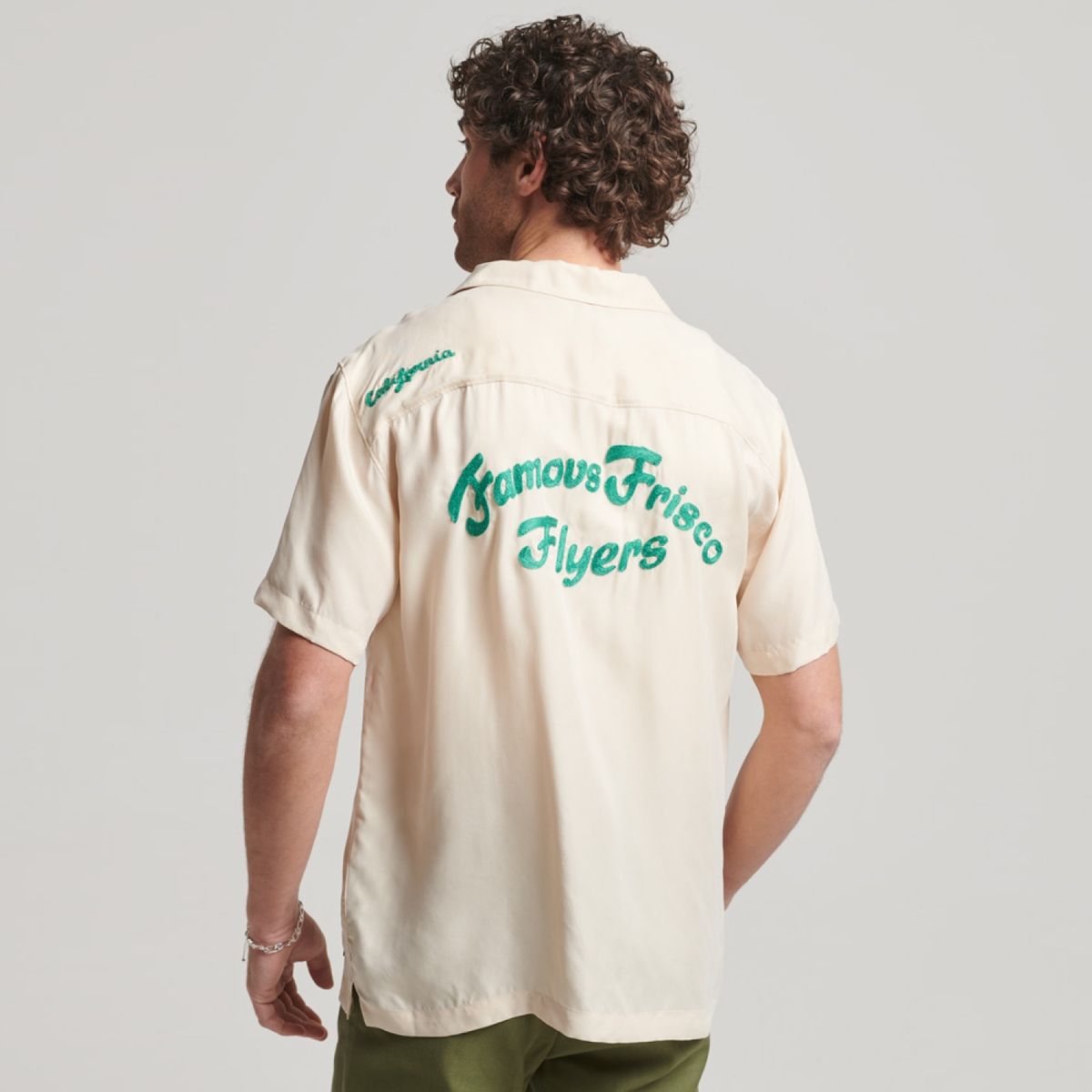 SUPERDRY - Camisa Manga Corta Vintange Bowling Hombre Superdry