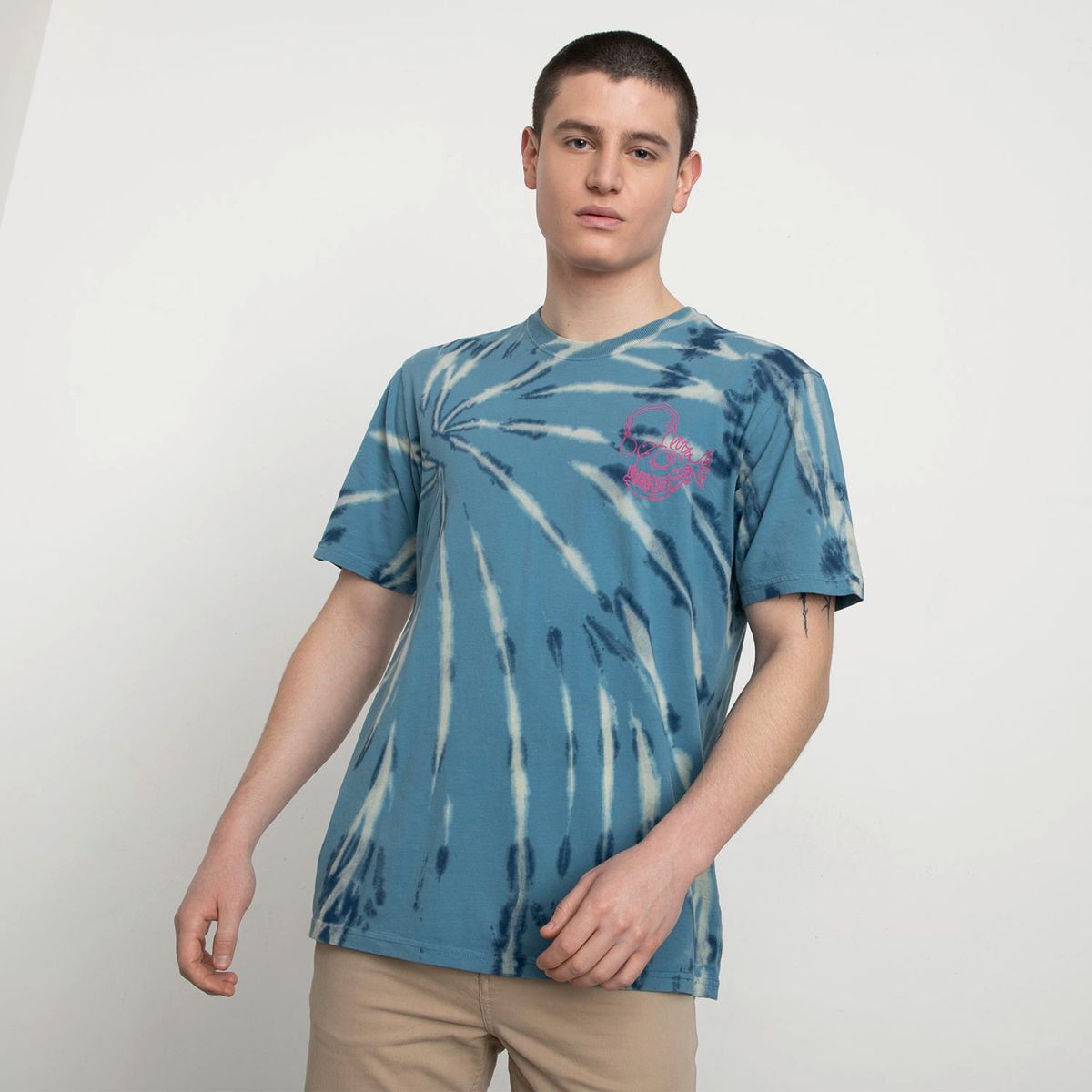 SUPERDRY - Polera Manga Corta Algodón Hombre Superdry