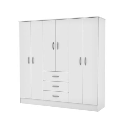 Imagen 2 del producto Clóset Maipo 6 Puertas 3 Cajones 180cm
