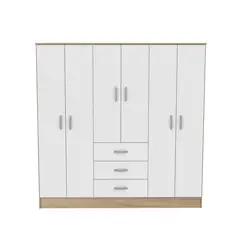 CIC - Clóset Maipo 6 Puertas 3 Cajones 180 cm
