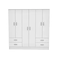 CIC - Clóset Maipo 6 Puertas 4 Cajones 180 Cm