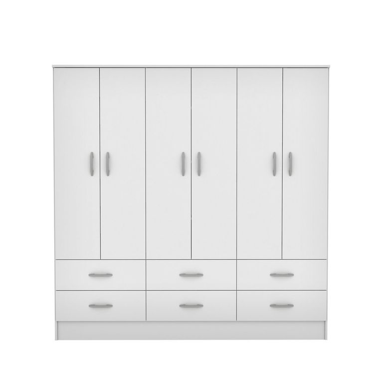 Clóset Maipo 6 Puertas 6 Cajones 180 Cm