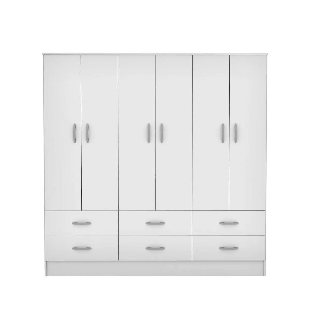 CIC - Clóset Maipo 6 Puertas 6 Cajones 180 cm Cic