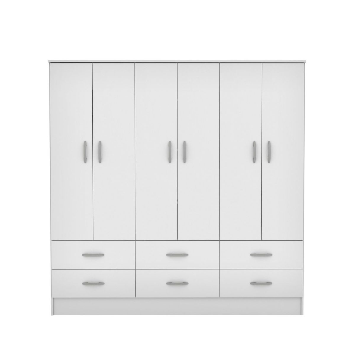 CIC - Clóset Maipo 6 Puertas 6 Cajones 180 cm Cic