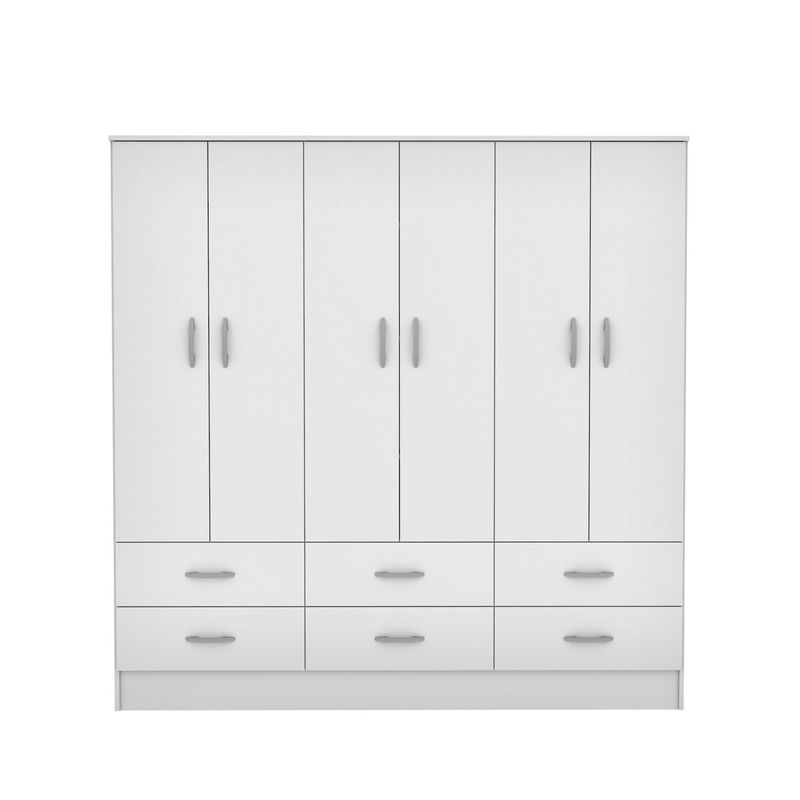 CIC - Clóset Maipo 6 Puertas 6 Cajones 180 cm Cic