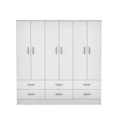 CIC - Clóset Maipo 6 Puertas 6 Cajones 180 cm