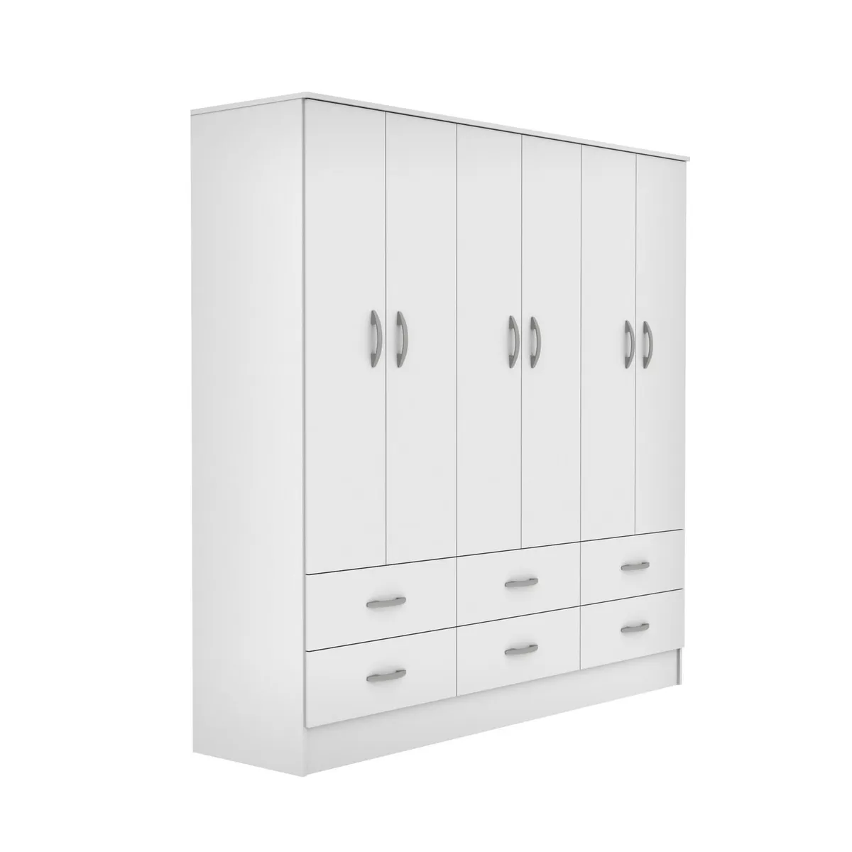 CIC - Clóset Maipo 6 Puertas 6 Cajones 180 cm Cic