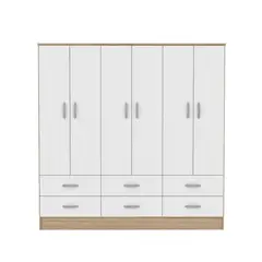 CIC - Clóset Maipo 6 Puertas 6 Cajones 180 cm