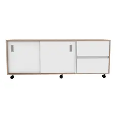 CIC - Rack Nash 2 Puertas Correderas + 2 Cajones