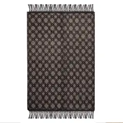 BASEMENT HOME - Handwoven Copenhague 230X330 Cm Bck/Wh
