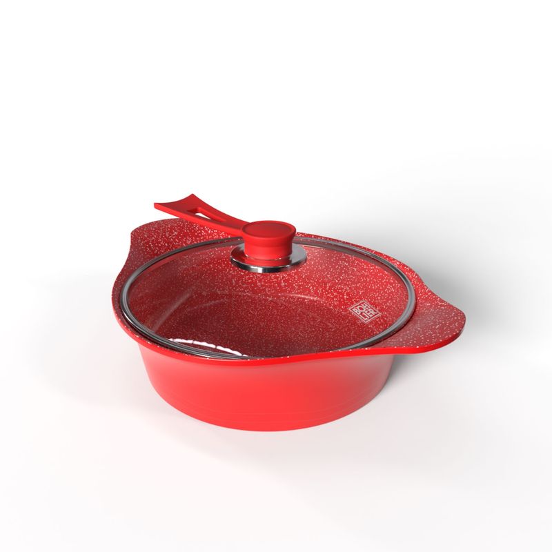 BOHLIER - Guisera 24 cm Roja Bohlier