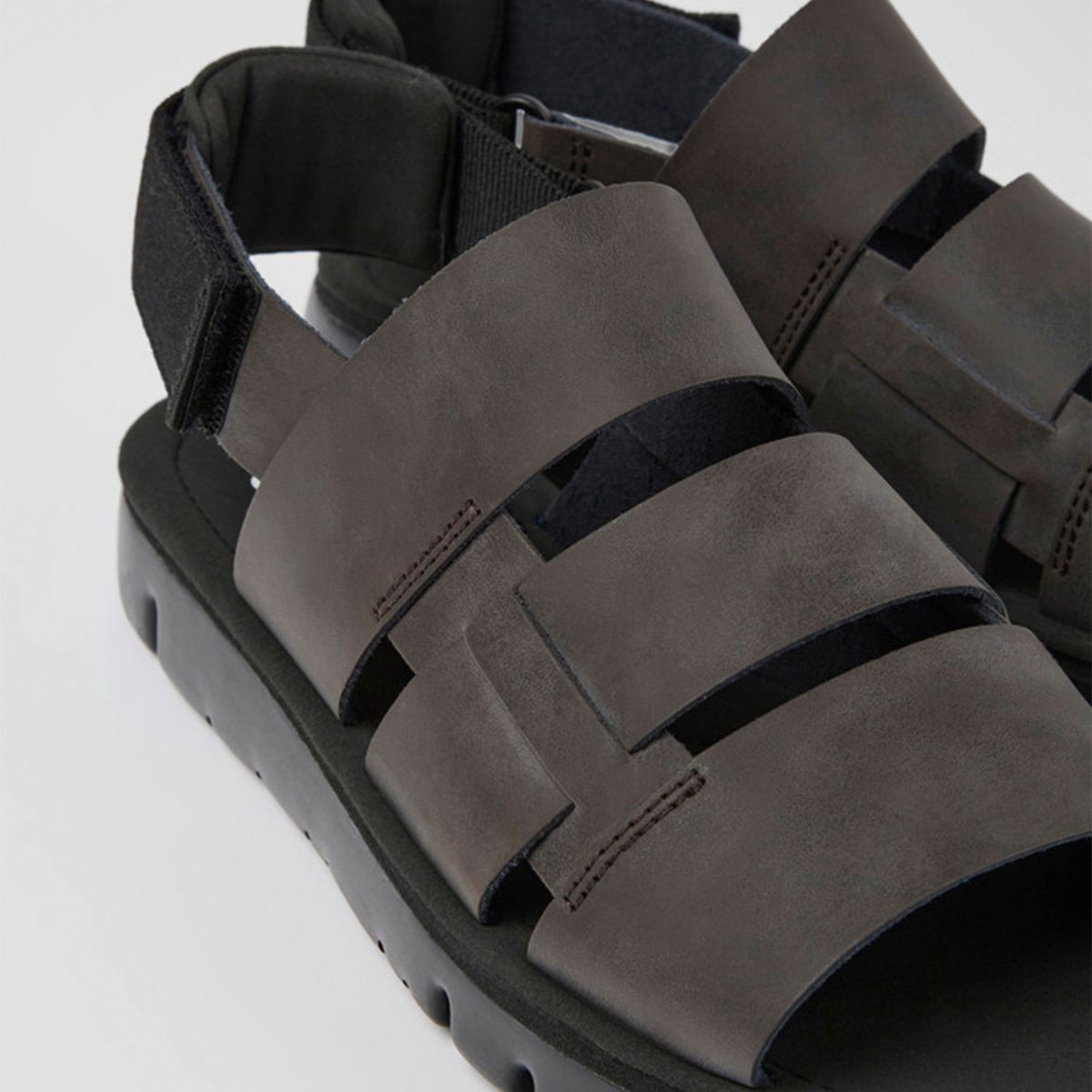 CAMPER - Sandalia Hombre Cuero Café Camper