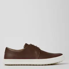 CAMPER - Zapatilla Urbana Hombre Cuero Café