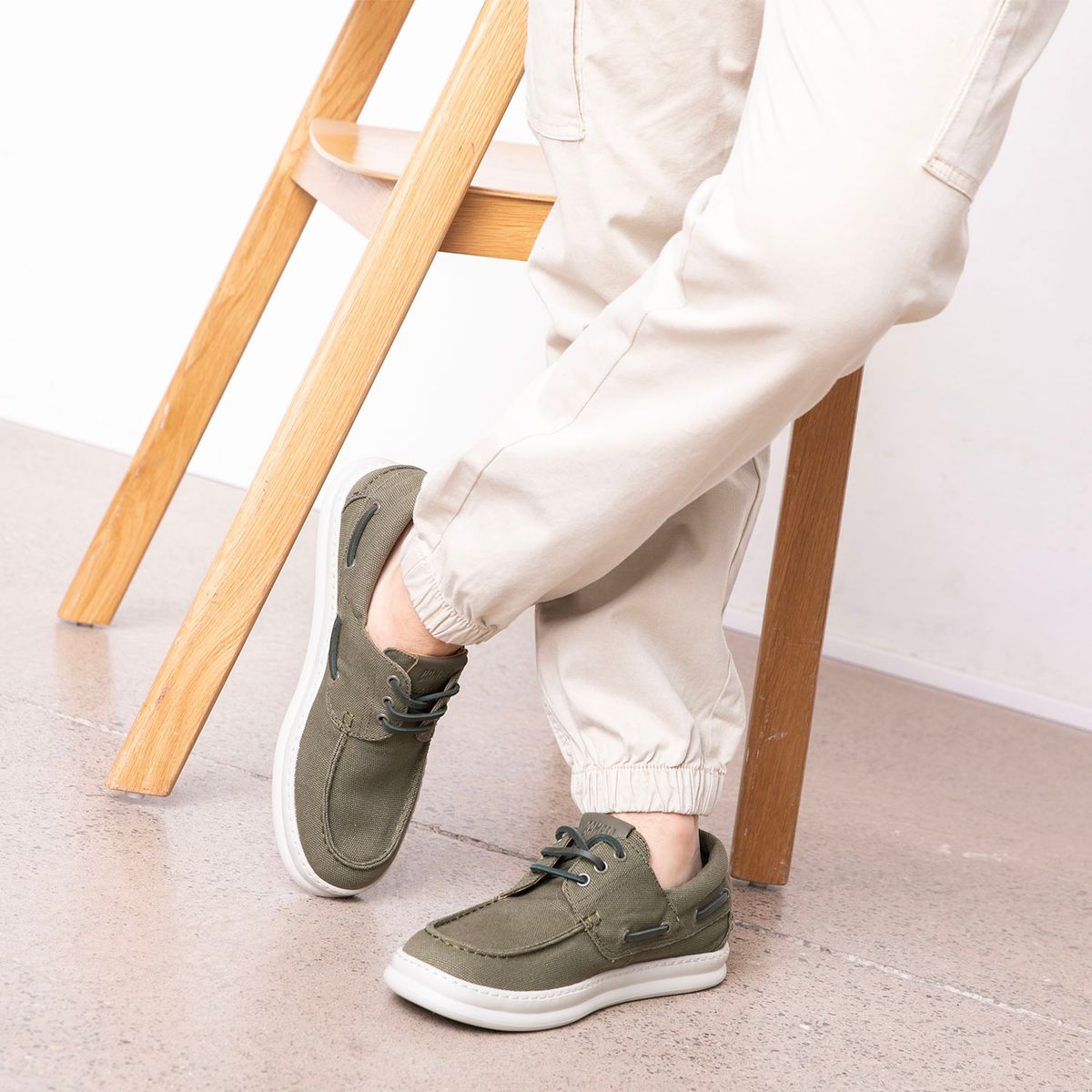 CAMPER - Zapato Casual Hombre Verde Camper