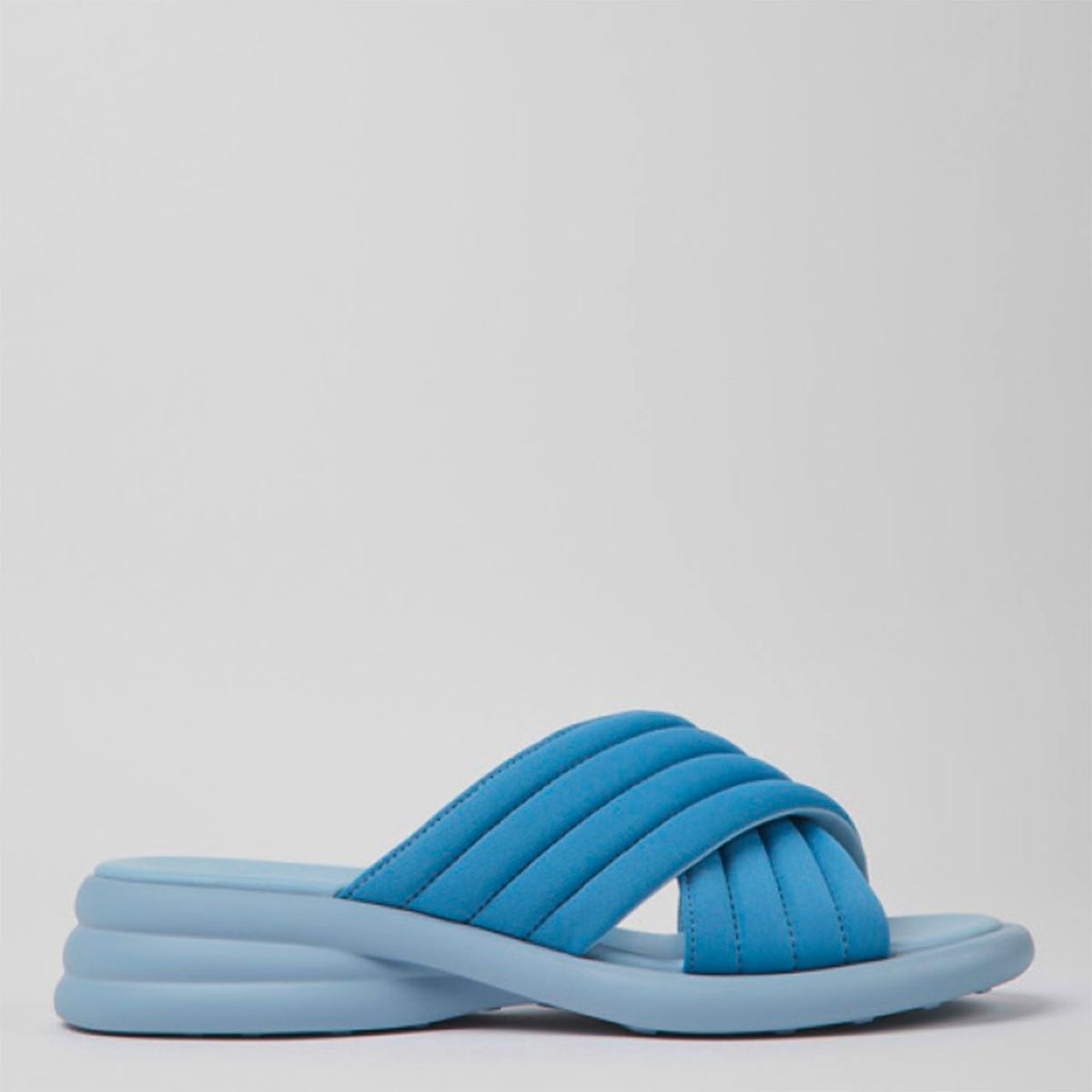 CAMPER - Sandalia Mujer Cuero Celeste Camper