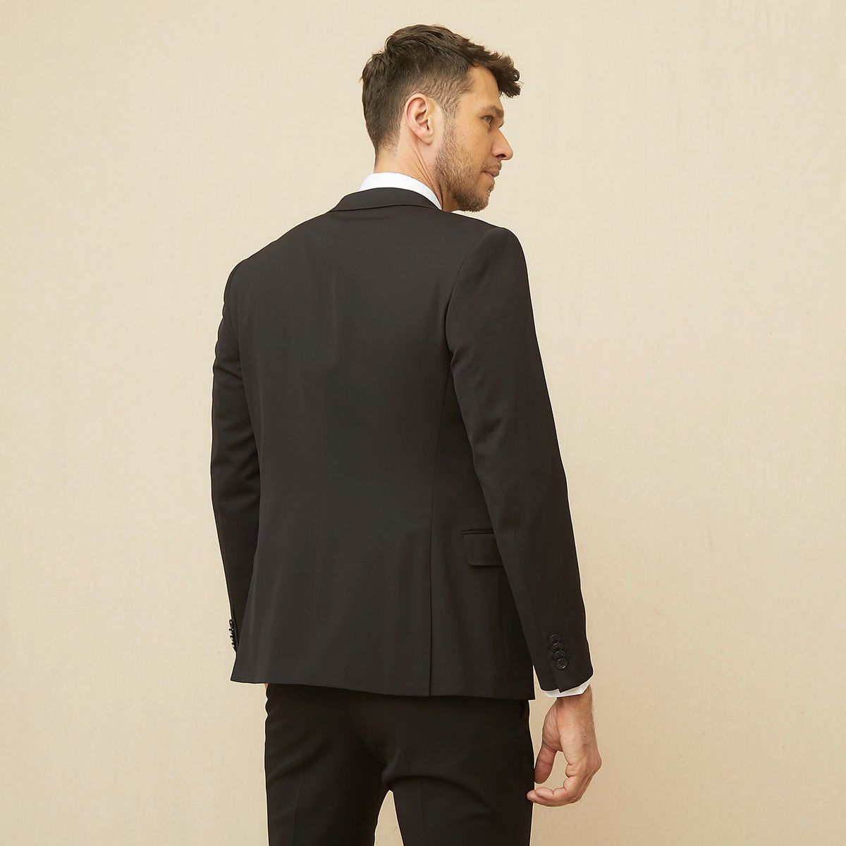 LA MARTINA - Vestón Traje Formal Slim Fit Hombre La Martina