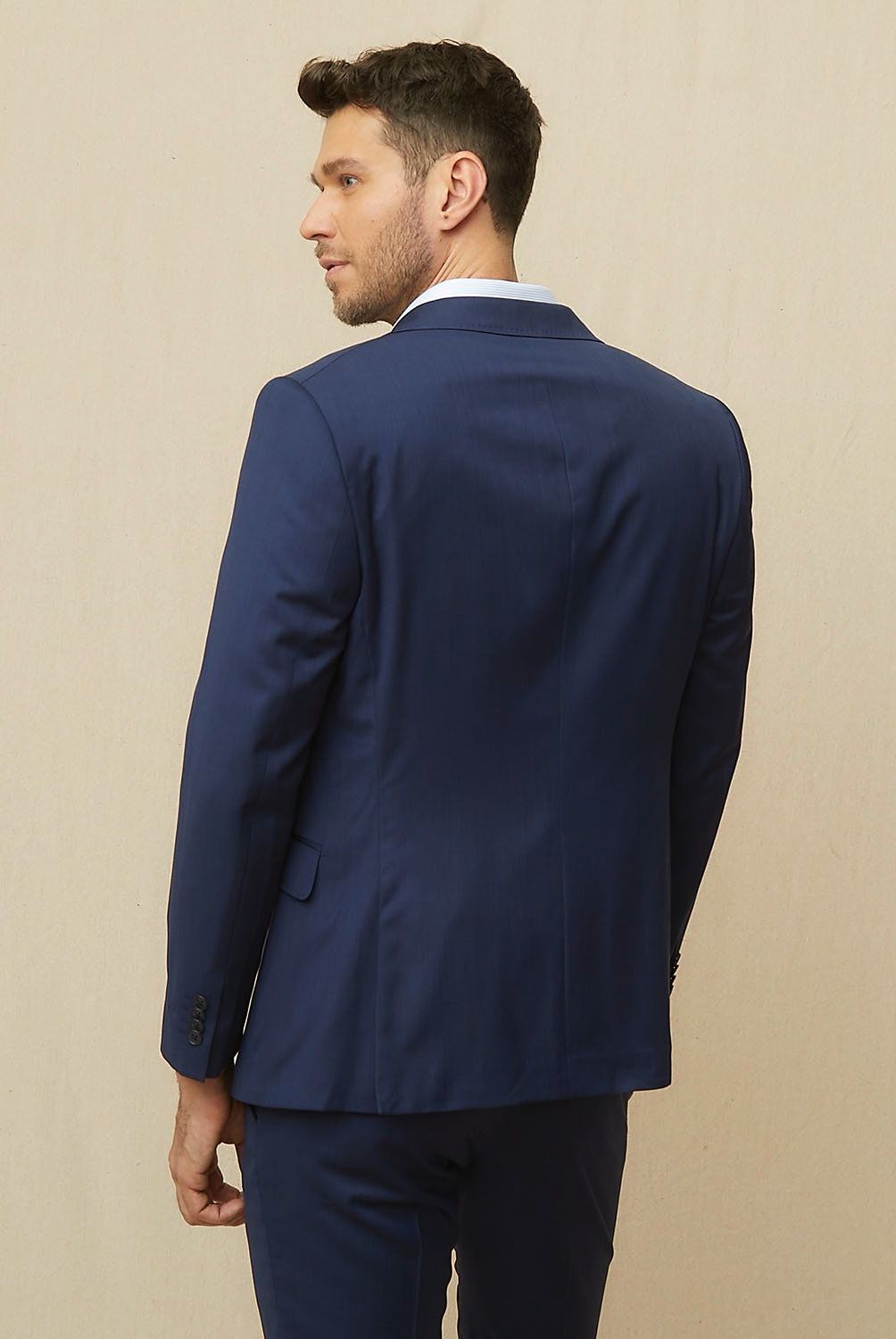 LA MARTINA - Vestón Traje Formal Slim Fit Hombre La Martina