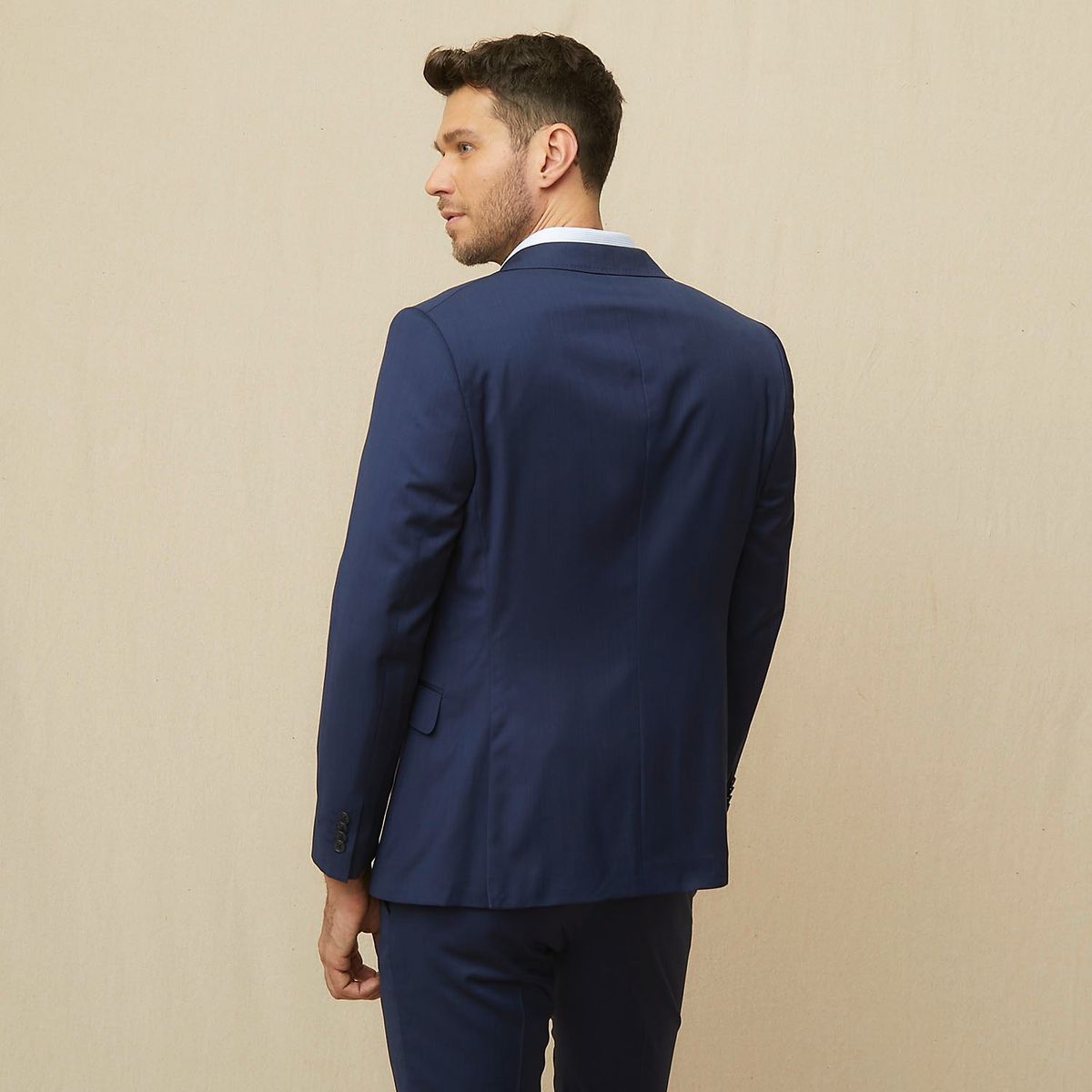 LA MARTINA - Vestón Traje Formal Slim Fit Hombre La Martina