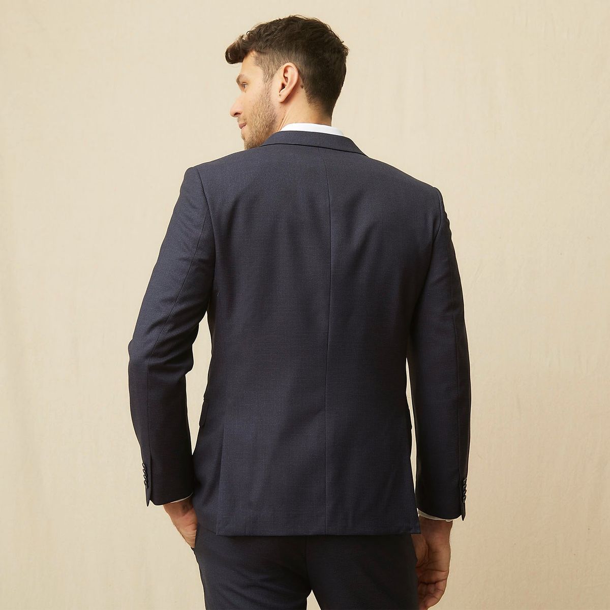 LA MARTINA - Vestón Traje Formal Slim Fit Hombre La Martina
