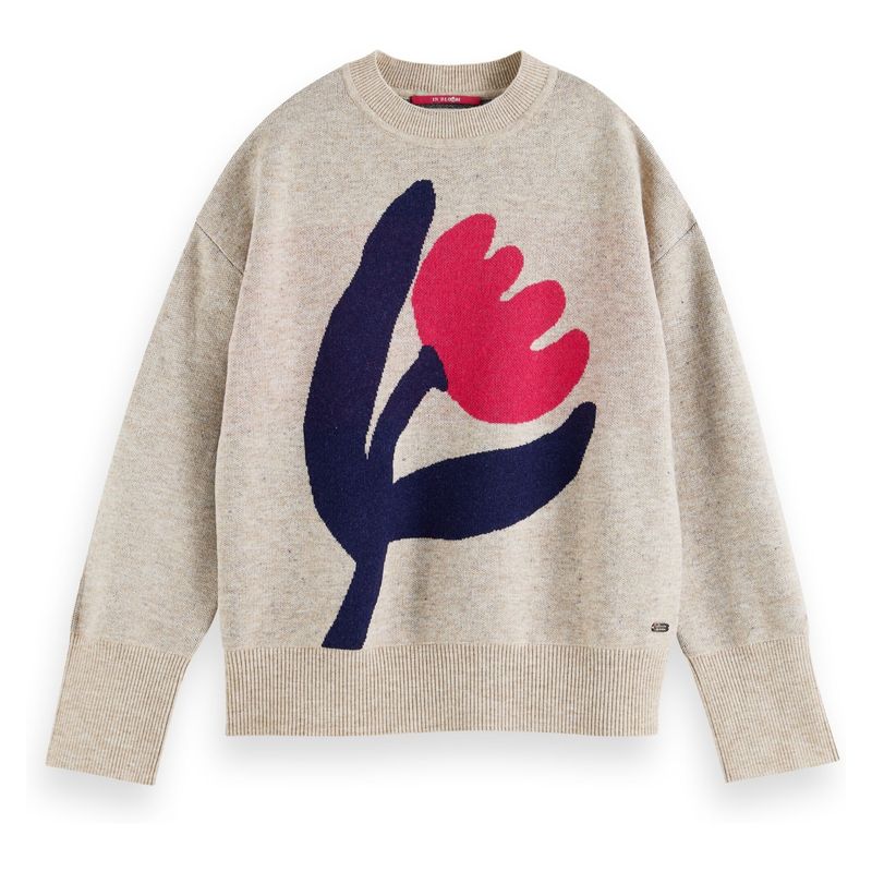 SCOTCH & SODA - Scotch & Soda Poleron Algodón Mujer