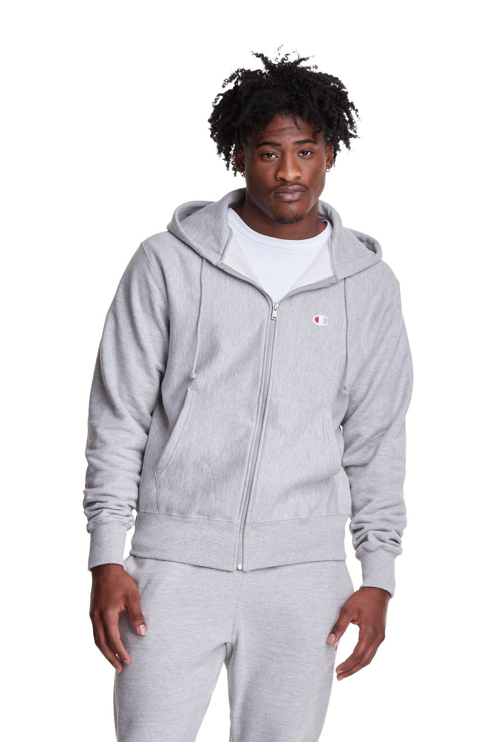 CHAMPION - Polerón Hoodie Manga Larga Hombre Champion