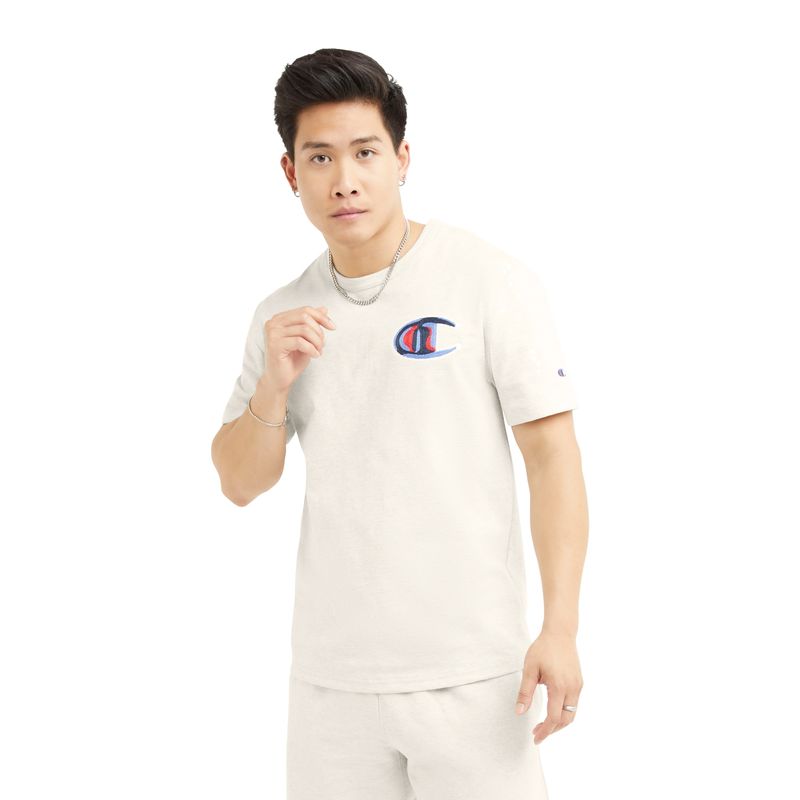 CHAMPION - Polera Manga Corta Hombre Champion