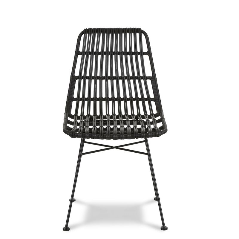 FORM DESIGN - Silla Comedor Ratan Creta Negro Form Design