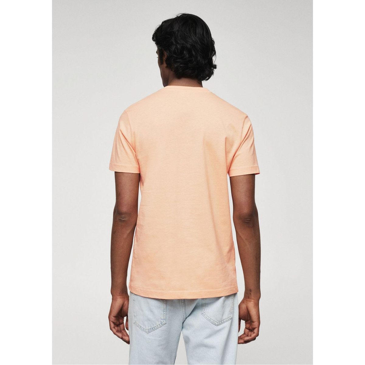 MANGO MAN - Polera 100% Algodón Hombre Mango Man
