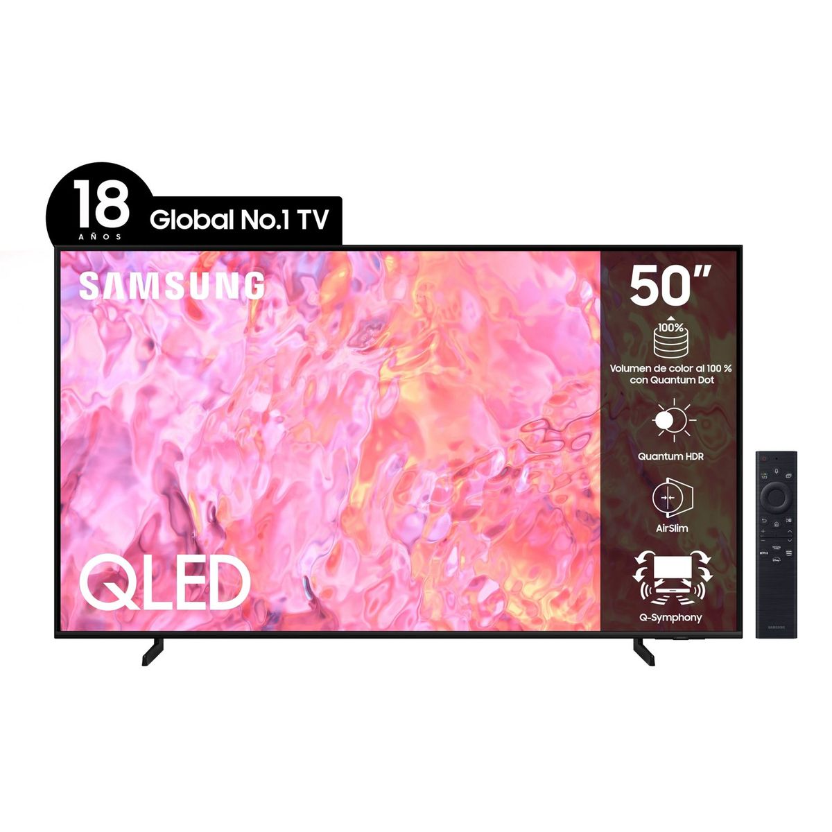 SAMSUNG - QLED Smart TV 50" QN50Q60CAGXZS Tizen Samsung