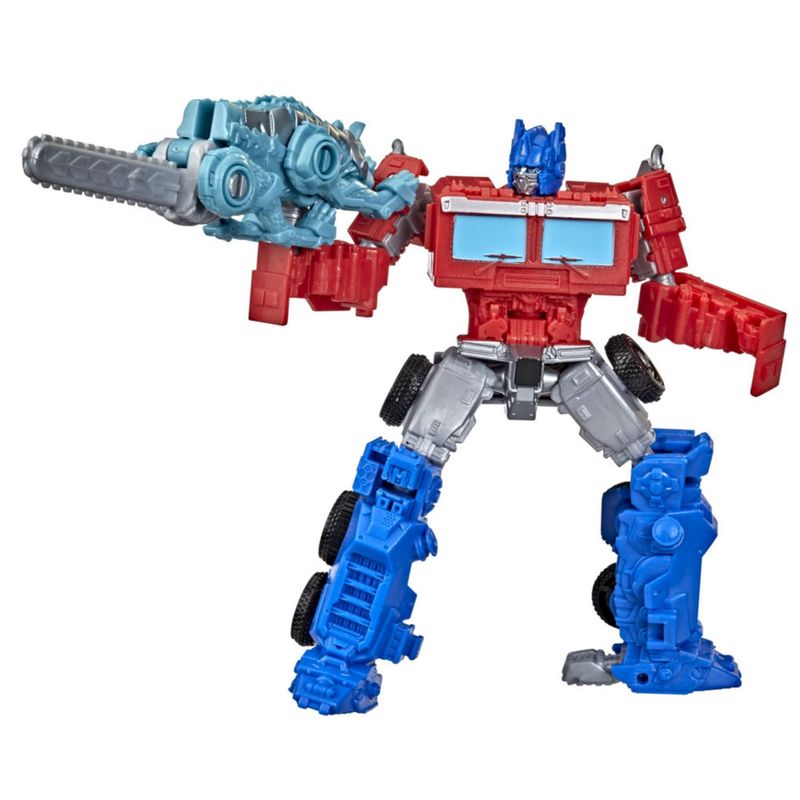 TRANSFORMERS - Figura De Acción Despertar De Las Bestias Beast Alliance Optimus Prime Y Chainclaw Transformers