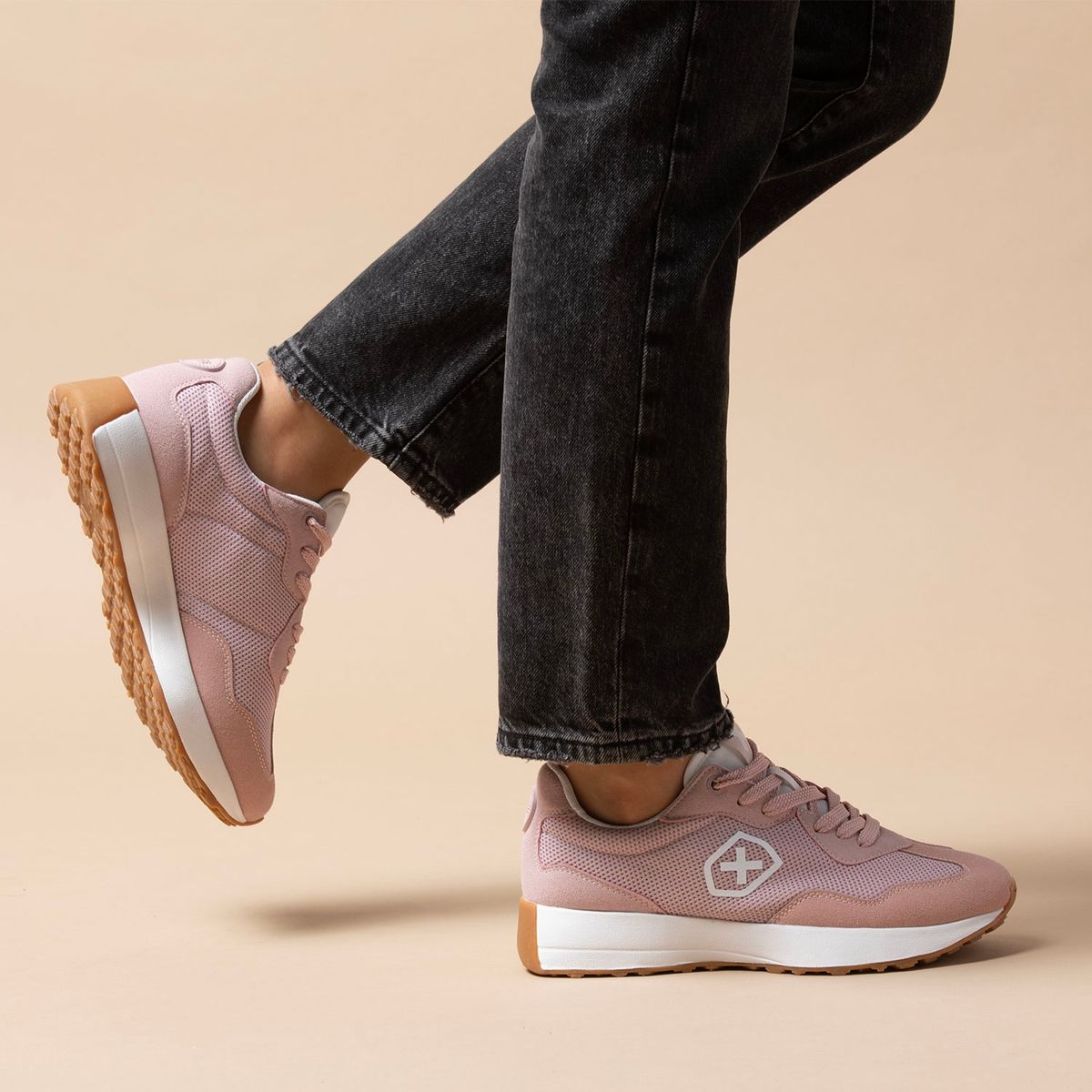 XTI - Zapatilla Urbana Mujer Rosado Xti