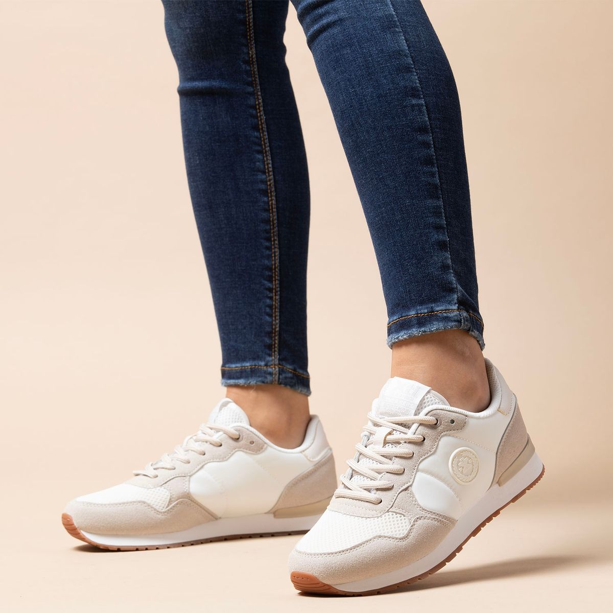 XTI - Zapatilla Urbana Mujer Blanco Xti